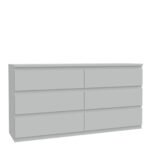 Edmore 6 Drawer Wide Chest