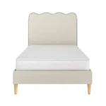 Ellis Single Bed with Cloud Headboard Navy