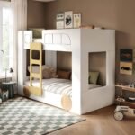 Eloise Bus Bunk Bed White