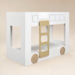 Eloise Bus Bunk Bed White - Image 3