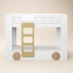 Eloise Bus Bunk Bed White - Image 4