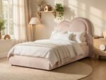 Elyna Single Upholstered Bed with Cloud Headboard - Image 10