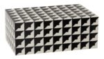 Eriskay Black and White Large Trinket Box