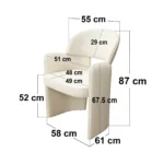 Estella Velvet Dining Chair Set of 2