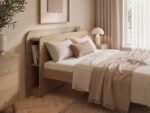Evie Wooden Bookcase Bed with Headboard Shelves - Image 5