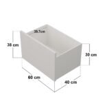 Explorer Single Mid Sleeper House Bed with Safety Rails & Toy Box - Image 5