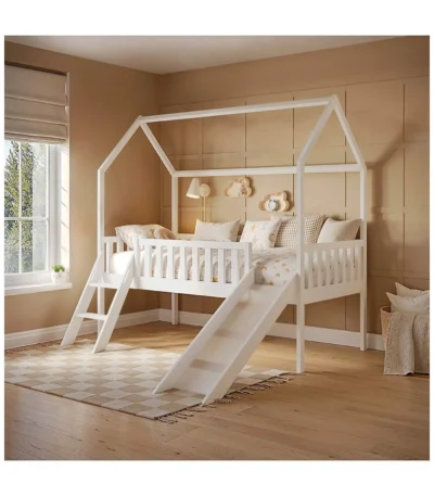 Explorer Slide Midsleeper with Rails Pine