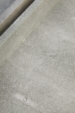 Foula Set of 2 Grey Shagreen Effect Trays