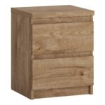 Fribo Bedside Cabinet 2 Drawer