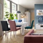 Fribo Extending Dining Table 140-180cm in White