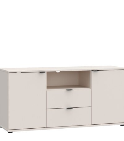 Ganymede TV Unit with Open Shelf, 2 Drawers & 2 Doors