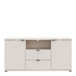 Ganymede TV Unit with Open Shelf, 2 Drawers & 2 Doors