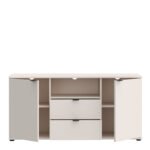 Ganymede TV Unit with Open Shelf, 2 Drawers & 2 Doors