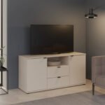 Ganymede TV Unit with Open Shelf, 2 Drawers & 2 Doors