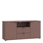 Ganymede TV Unit with Open Shelf, 2 Drawers & 2 Doors