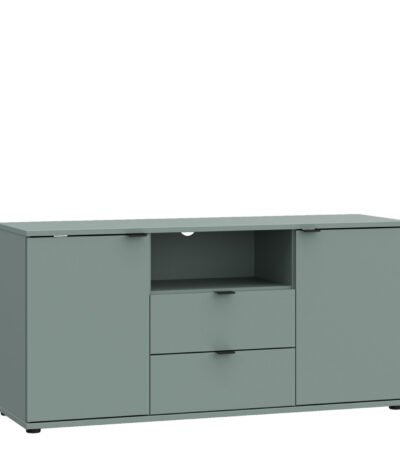 Ganymede TV Unit with Open Shelf, Drawer & 2 Doors