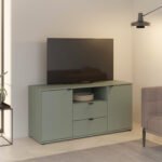 Ganymede TV Unit with Open Shelf, Drawer & 2 Doors