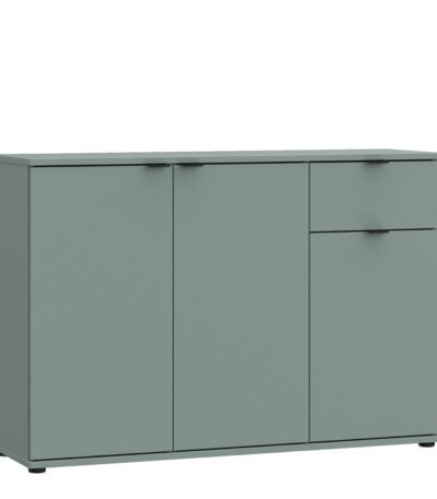 Ganymede Wide 3 Door Cupboard with Drawer