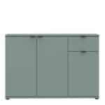 Ganymede Wide 3 Door Cupboard with Drawer