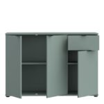 Ganymede Wide 3 Door Cupboard with Drawer