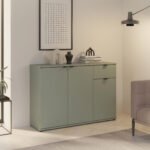 Ganymede Wide 3 Door Cupboard with Drawer