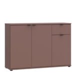Ganymede Wide 3 Door Cupboard with Drawer