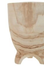 Gigha Large Natural Wooden Planter