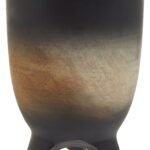 Gigha Large Wooden Black Ombre Planter