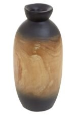 Gigha Small Wooden Ombre Vase