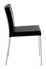 Gometra Set of 2 Black Dining Chairs