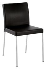Gometra Set of 2 Black Dining Chairs