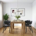 Grafton Extending Dining Table in Oak 120-175cm