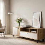 Grafton TV Unit n Cream and Oak