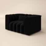 Halle Channel Tufted Loveseat - Image 4