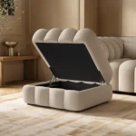 Halle Ottoman Storage Footstool