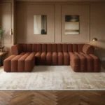 Halle U Shaped Modular Sofa with Storage
