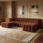 Halle U Shaped Modular Sofa with Storage