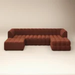 Halle U Shaped Modular Sofa with Storage