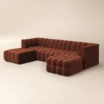 Halle U Shaped Modular Sofa with Storage