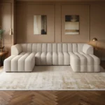Halle U Shaped Modular Sofa with Storage
