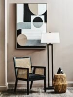 Harris Abstract Wall Art with Geometric Design