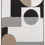 Harris Abstract Wall Art with Geometric Design