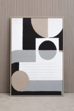 Harris Abstract Wall Art with Geometric Design