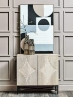 Harris Abstract Wall Art with Geometric Design