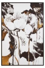 Harris Floral and Metallic Wall Art