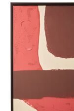 Harris Multi Coloured Abstract Brushstroke Design Wall Art