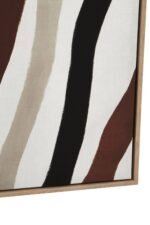 Harris Set of 2 Multi Coloured Abstract Wave Wall Art