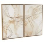 Harris Set of 2 Natural Abstract Wall Art