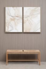 Harris Set of 2 Natural Abstract Wall Art