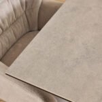Heaven Dining Table with Ceramic Grey Top 135cm